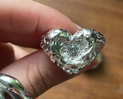 Molten Heart Ring